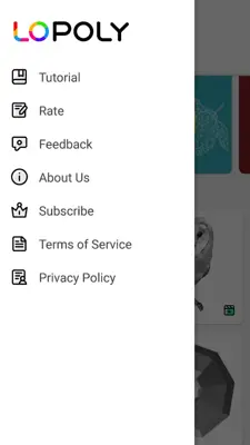 LoPoly android App screenshot 2